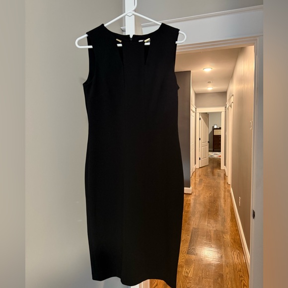 Calvin Klein Classic Black Dress - Picture 1 of 4